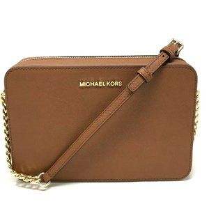 Michael Kors Jet Set Item LG EW Crossbody Leather